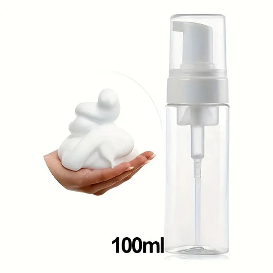 Foam Bottle Dispenser Liquid Foaming Pump 100ml Clear