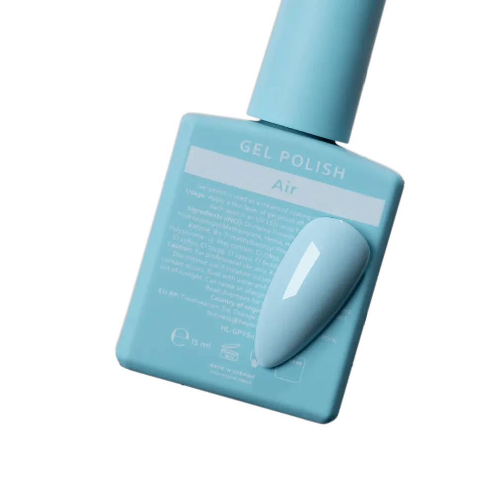 HEYLOVE Gel Polish Air, 15ml (TPO Free)