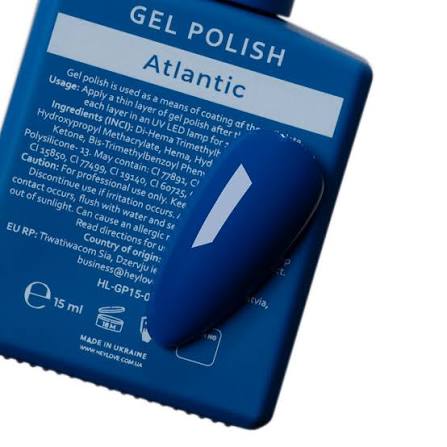 HEYLOVE Gel Polish Atlantic, 15ml (TPO Free)