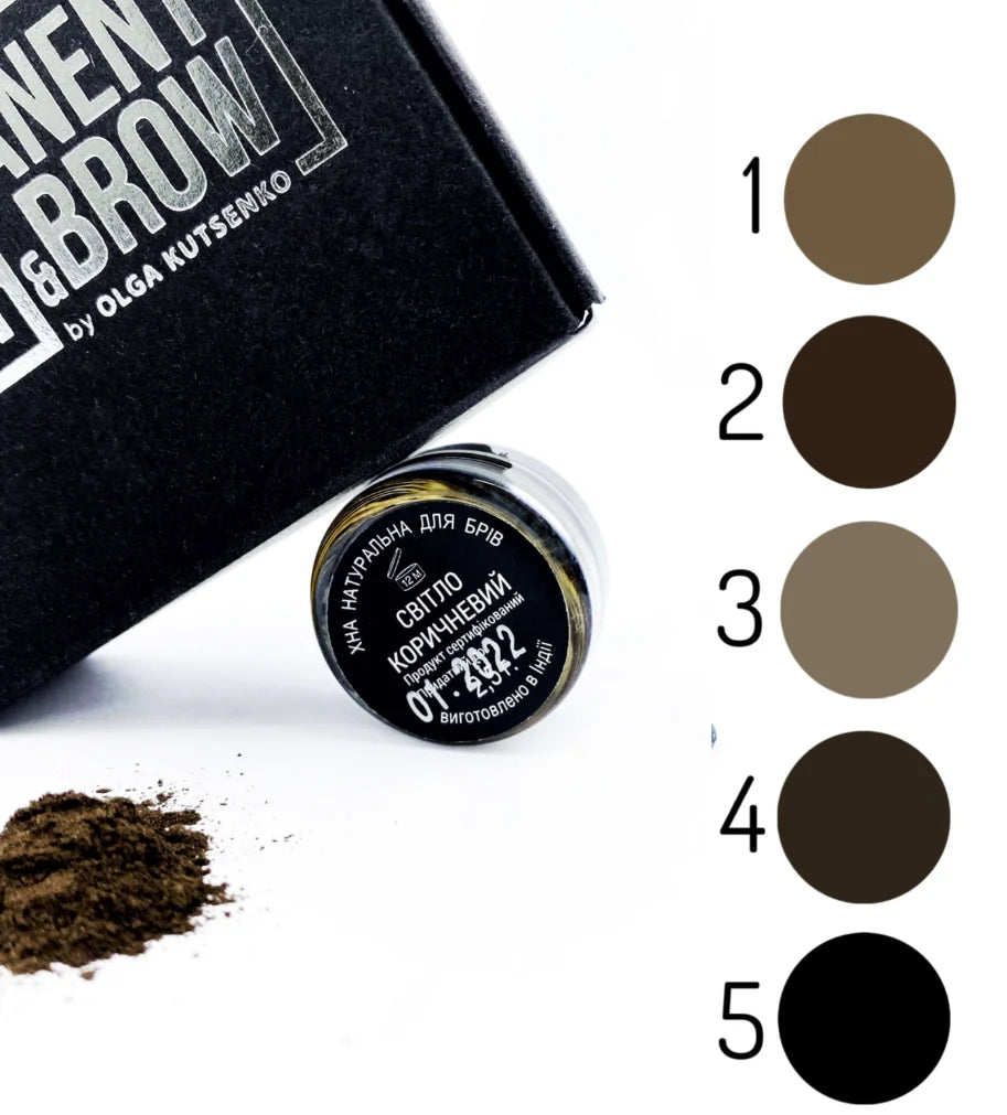 PERMANENT Lash&Brow Eyebrow henna, 5 g