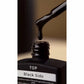 HEYLOVE Top Black Side No-Wipe Top Coat, 15 ml