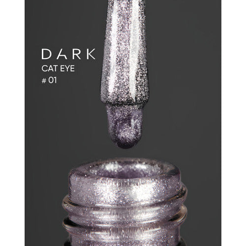 Dark 01 Gel polish Cat Eye TPO Free (new collection), 10 ml