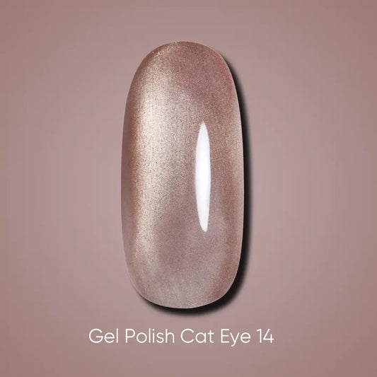 Dark 14 Gel polish Cat Eye TPO Free (new collection), 10 ml
