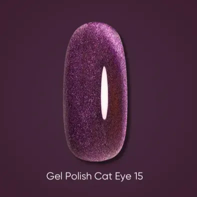 Dark 15 Gel polish Cat Eye TPO Free (new collection)