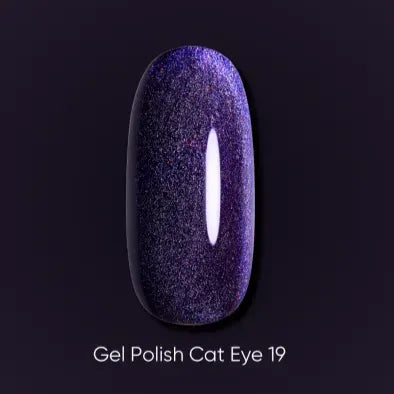 Dark 19 Gel polish Cat Eye TPO Free (new collection)