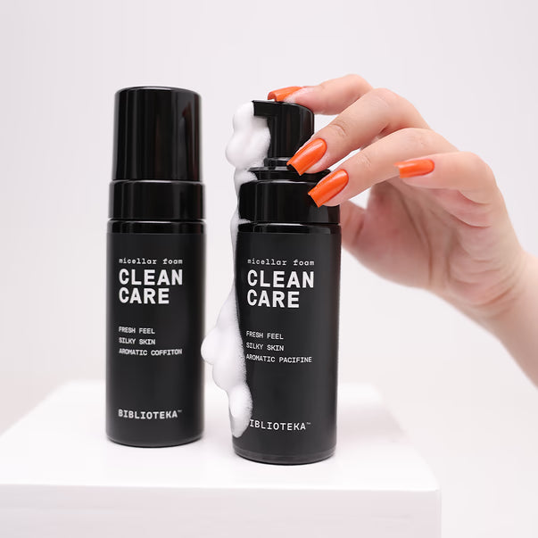 BIBLIOTEKA Micellar Foam for Manicure Clean Care, 150 ml
