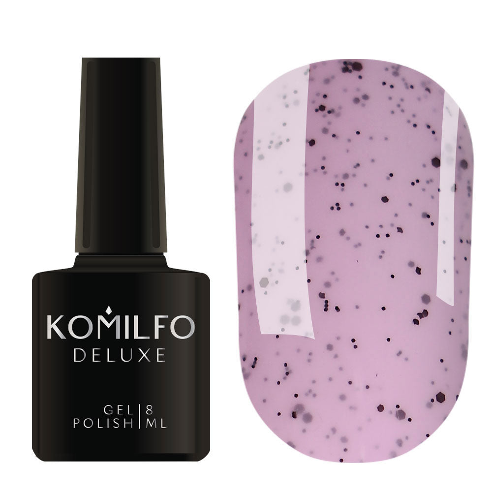 Gel Polish Komilfo 8ml DF003 Dragon Fruit Pale Pink With Splashes