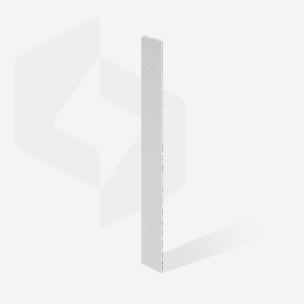 STALEKS Disposable white files papmAm on soft foam layer EXPERT 20 (25 pcs)