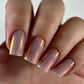 DARK Powder Nail Designe