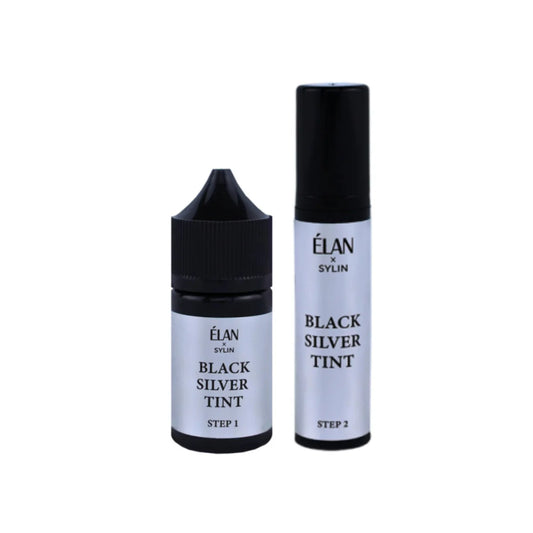 ELAN Lash Tinting System with Encapsulated Silver «BLACK SILVER TINT» (Step 1, Step 2, Kit Step 1+Step 2)