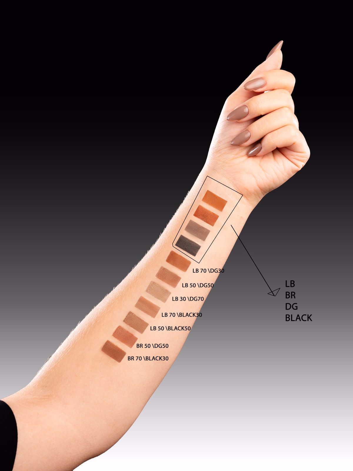ZOLA Eyebrow and eyelash TATTOO TINT, 15 ml