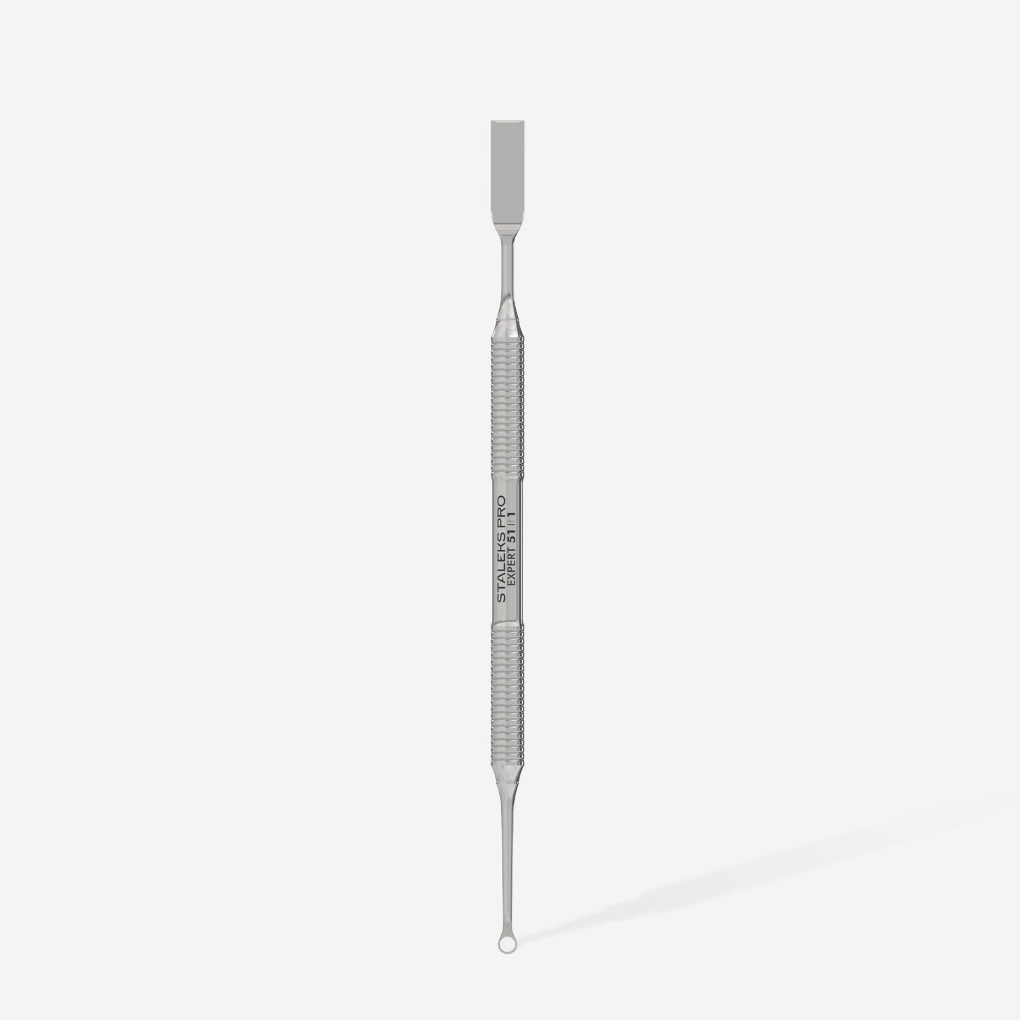 STALEKS Manicure pusher EXPERT 51 TYPE 1 (straight flat and loop pusher) (PE-51/1)