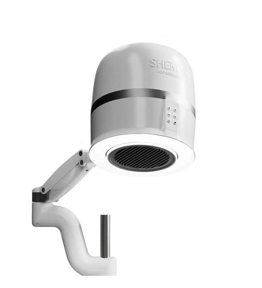SHEMAX DUO PRO Pedicure powerful dust collector with LED lamp 76W white professional extractor