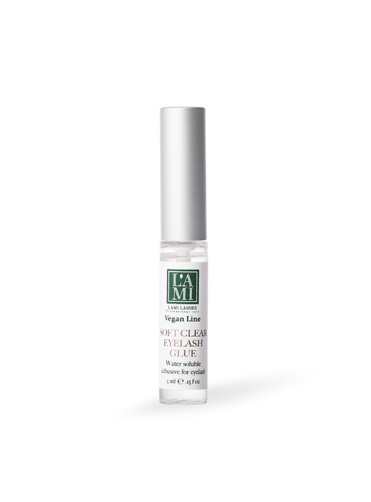 LAMI LASHES Soft Clear Eyelash Glue (VEGAN), 5 ml