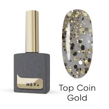 HEYLOVE Top Coat Gold Coin, 15ml