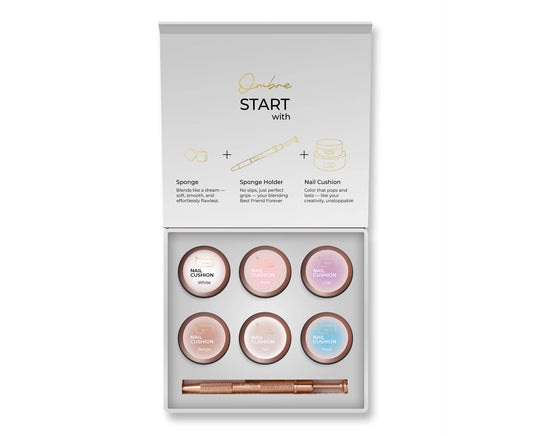 HEYLOVE Nail cushion set White, 6 pcs