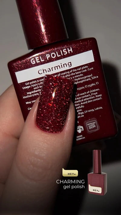 HEYLOVE Gel Polish Charming, 15ml (TPO Free)