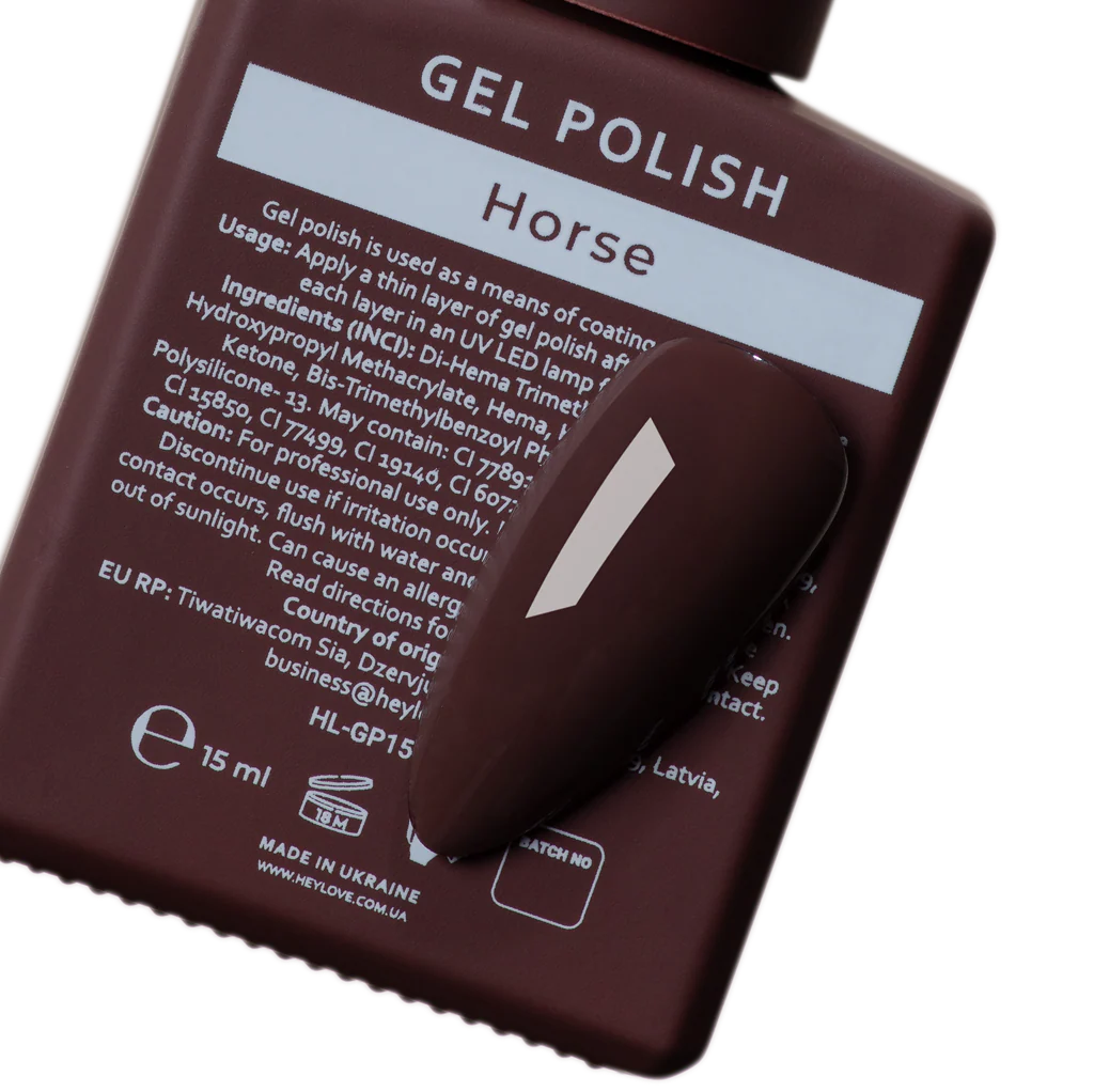 HEYLOVE Gel Polish Horse, 15ml (TPO Free)