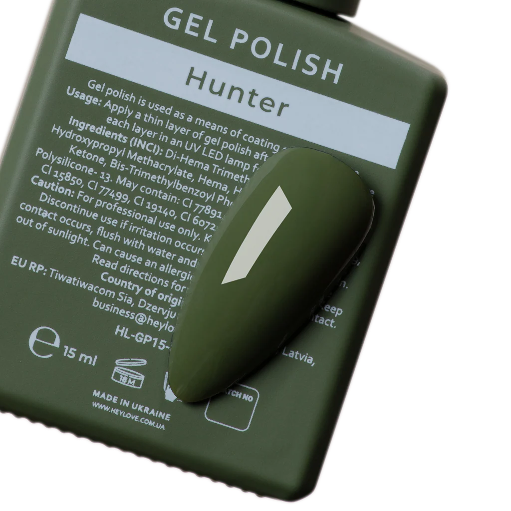 HEYLOVE Gel Polish Hunter, 15ml (TPO Free)