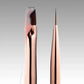 DARK Double-sided Brush (Liner 11mm + Square Gel brush 9mm)