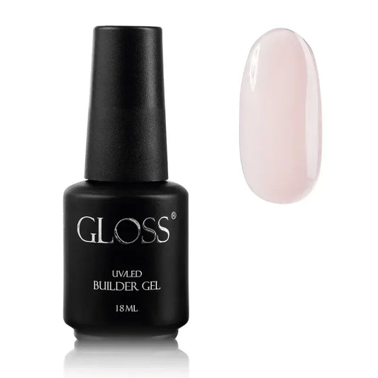 GLOSS Single-phase gel with brush Builder Gel Lemonade, 18 ml