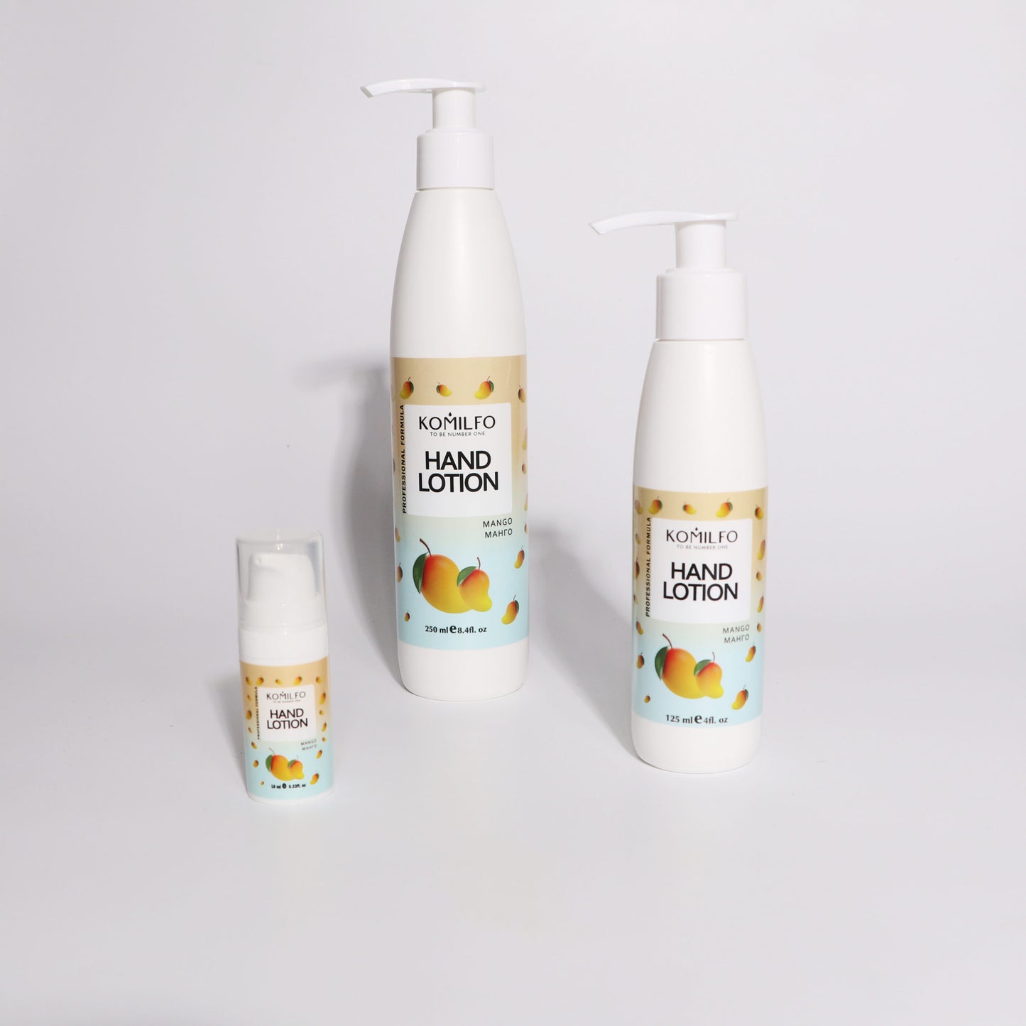 Komilfo Hand Lotion (Mango, Pineapple, Apple, Strawberry)