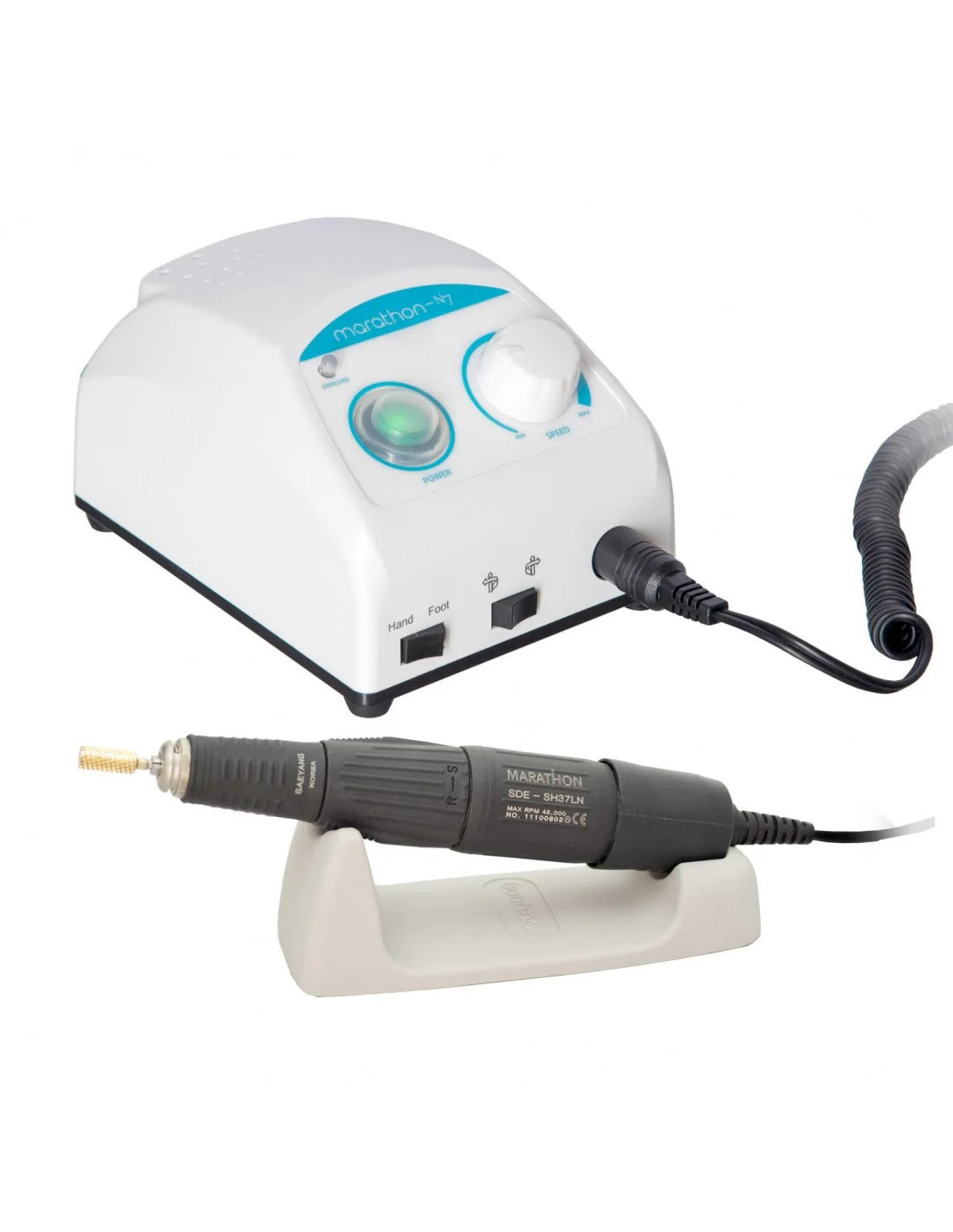Saeyang Marathon N7 Nail Drill + S40, 40K RPM, Original