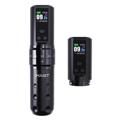 Mast Fold 2 Pro Dragonhawk Wireless Tattoo Pen Machine 2.4-4.2MM Strokes Length