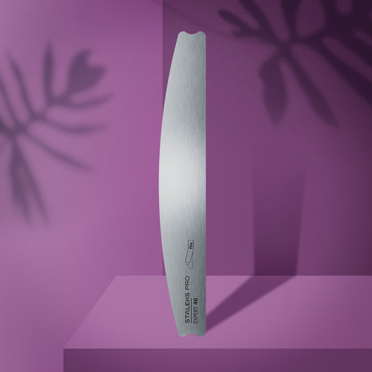 STALEKS Crescent metal base for nail file EXPERT 40 (MBE-40)