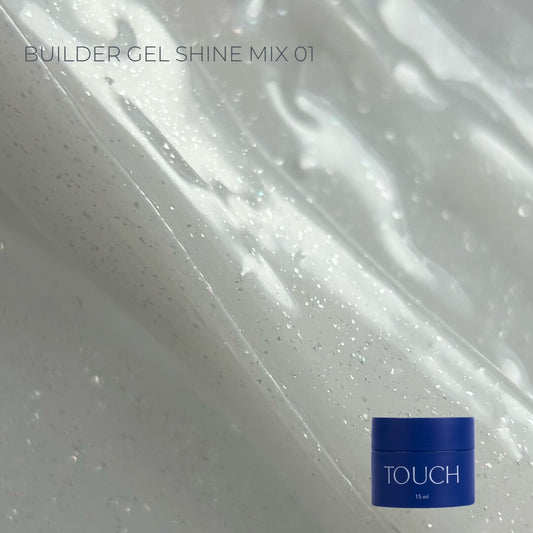 TOUCH Builder gel Shine Mix 01, 15 ml