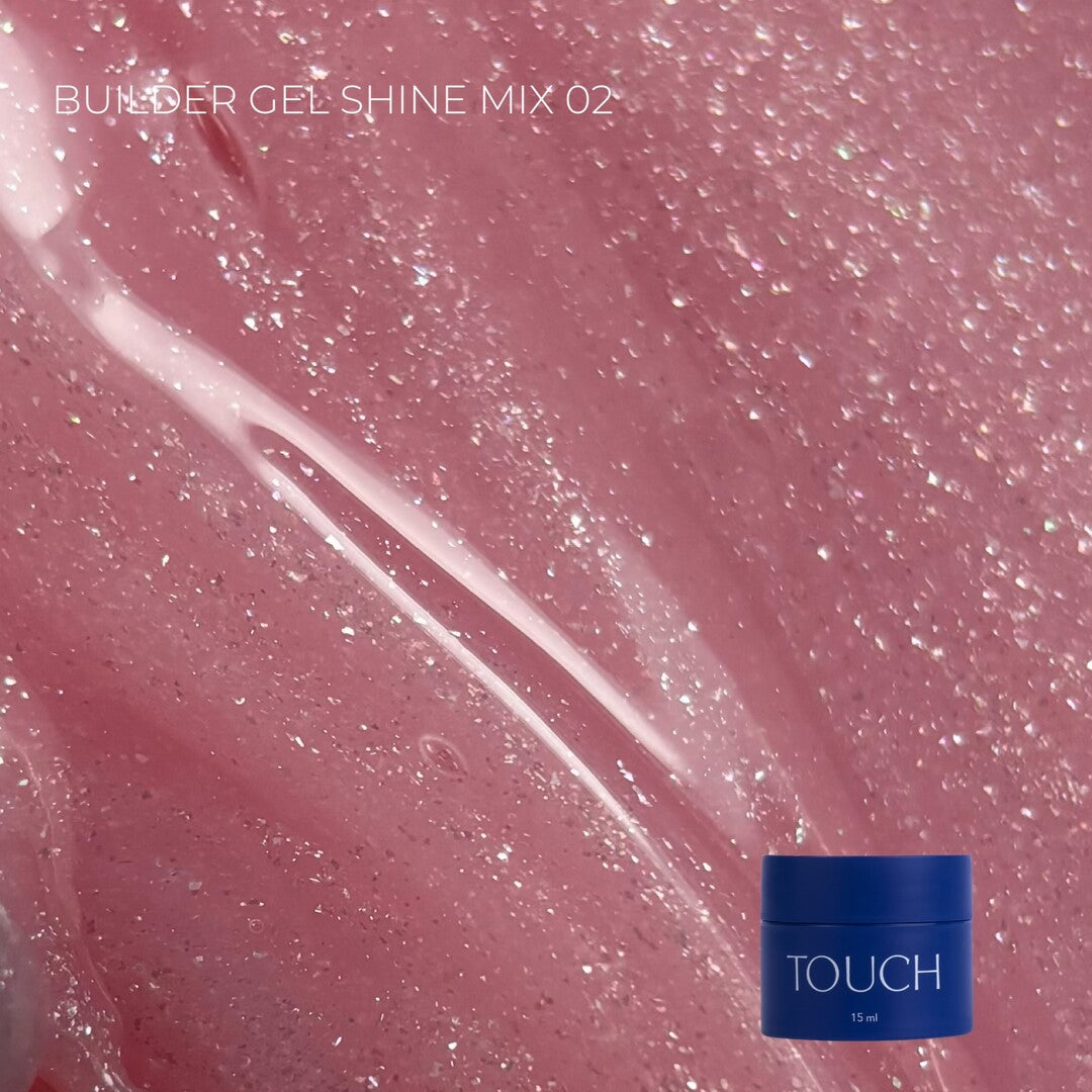 TOUCH Builder gel Shine Mix 02, 15 ml