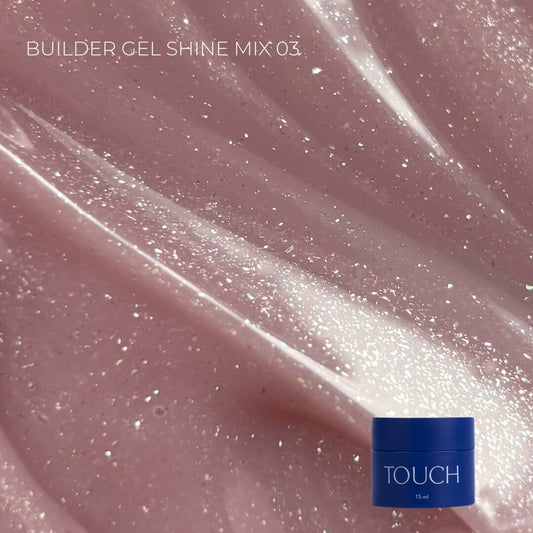 TOUCH Builder gel Shine Mix 03, 15 ml