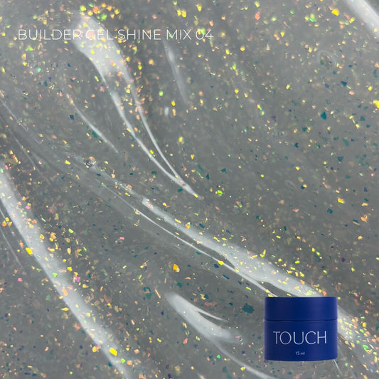 TOUCH Builder gel Shine Mix 04, 15 ml
