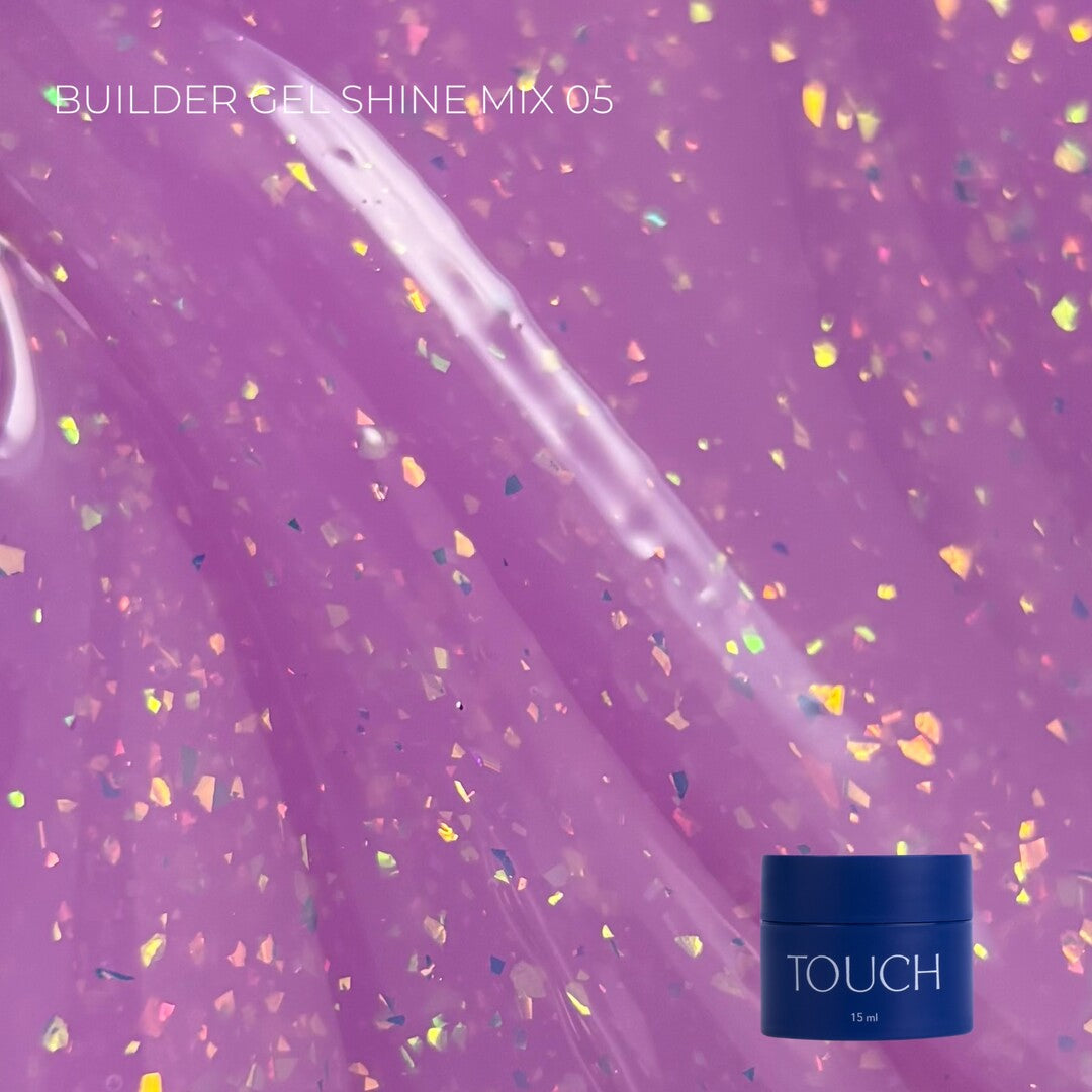 TOUCH Builder gel Shine Mix 05, 15 ml