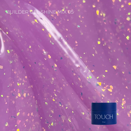 TOUCH Builder gel Shine Mix 05, 15 ml