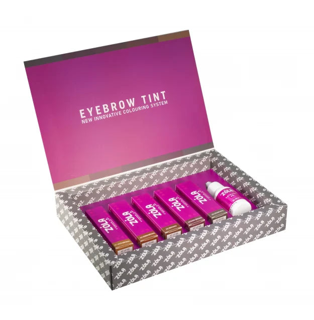 Eyebrow dye with collagen ZOLA Eyebrow Tint, 15 ml / TUBE