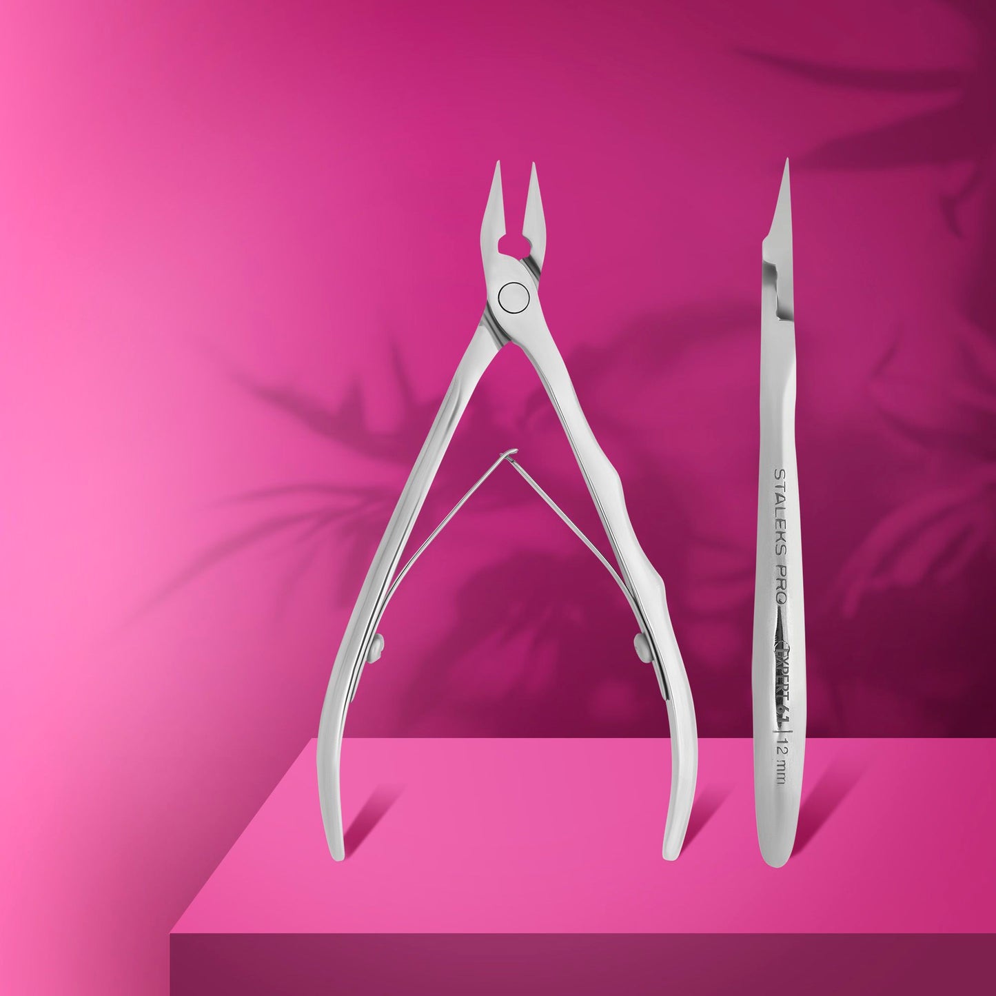 Professional ingrown nail nippers Staleks Pro Expert 61 (12mm, 16mm)