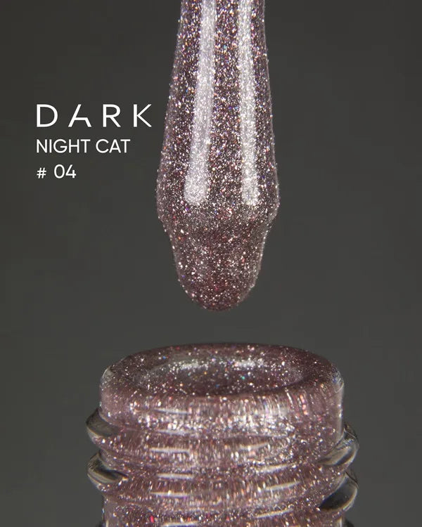 Dark 04 Gel polish Night Cat TPO Free (new collection), 10 ml