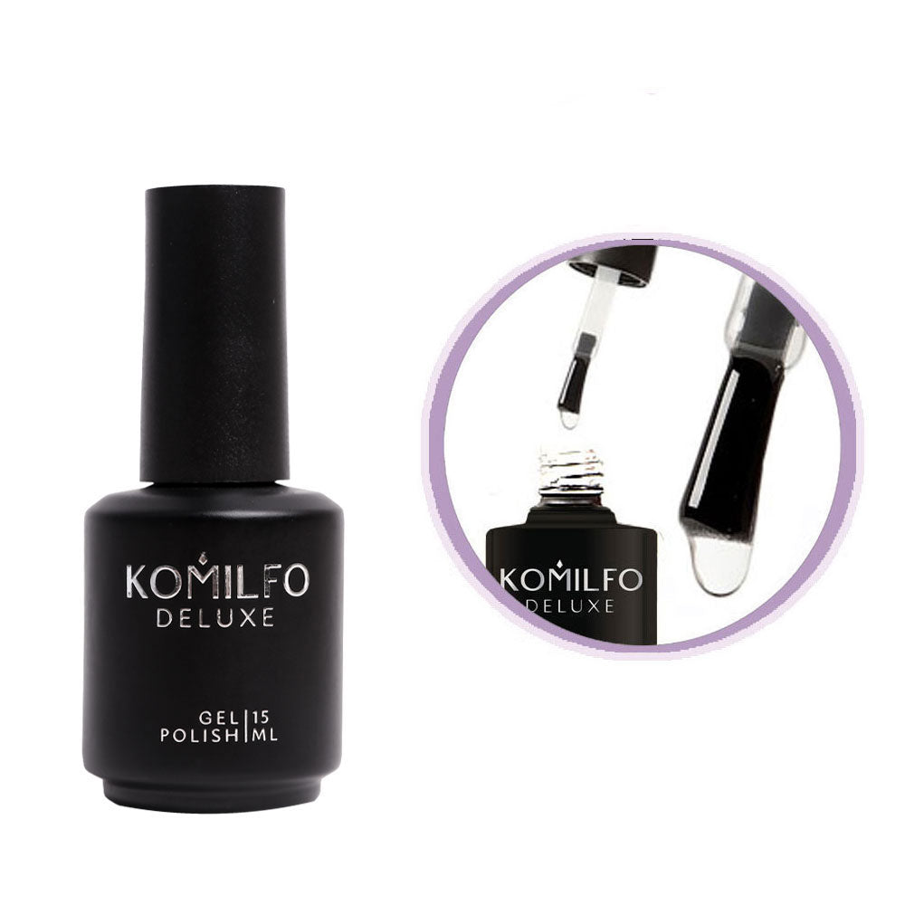 Komilfo Top No Wipe No Uv For Gel Polish Without A Sticky Layer Without Uv Filters, 15 ml