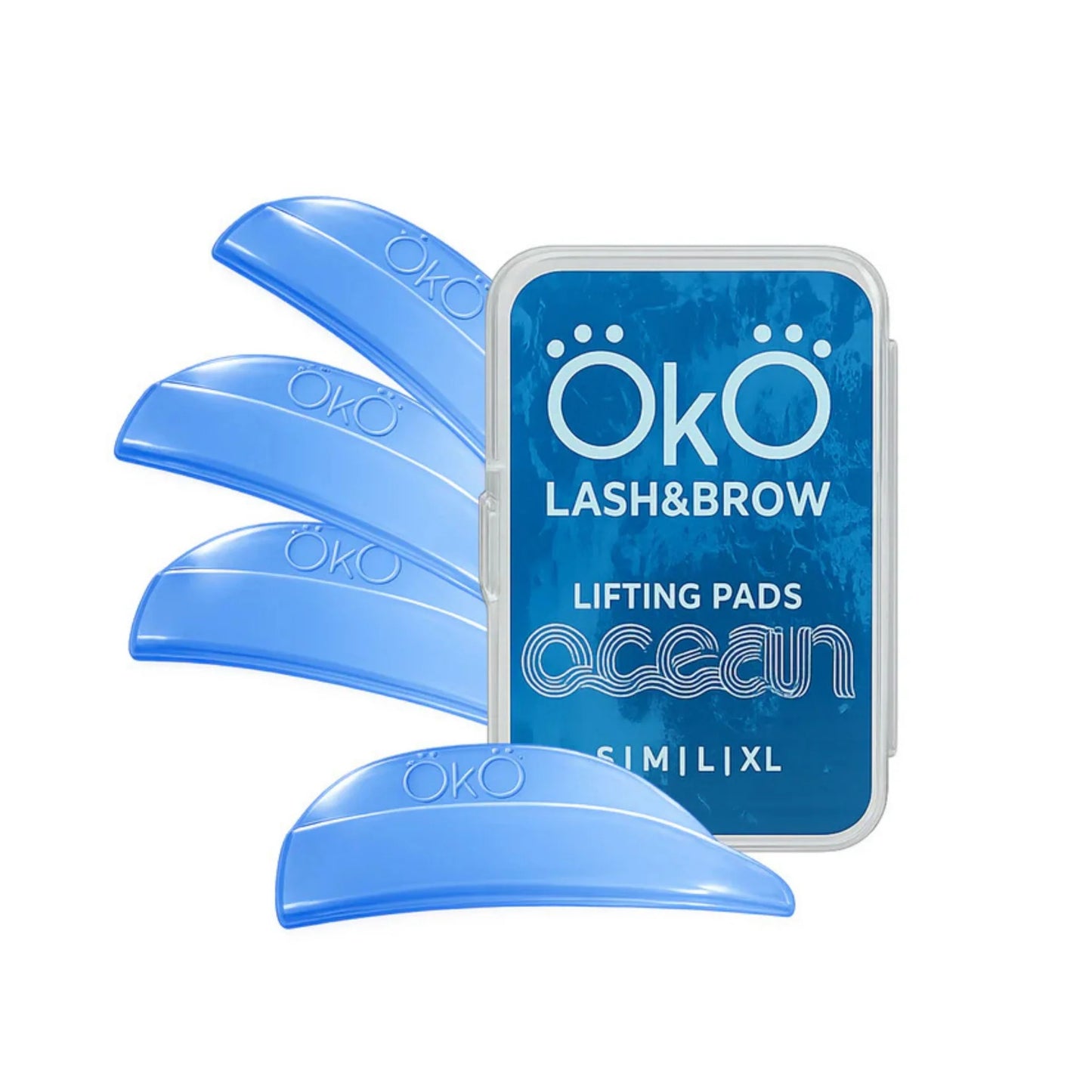 OKO Ocean Lash Lift Shields, 4 pairs