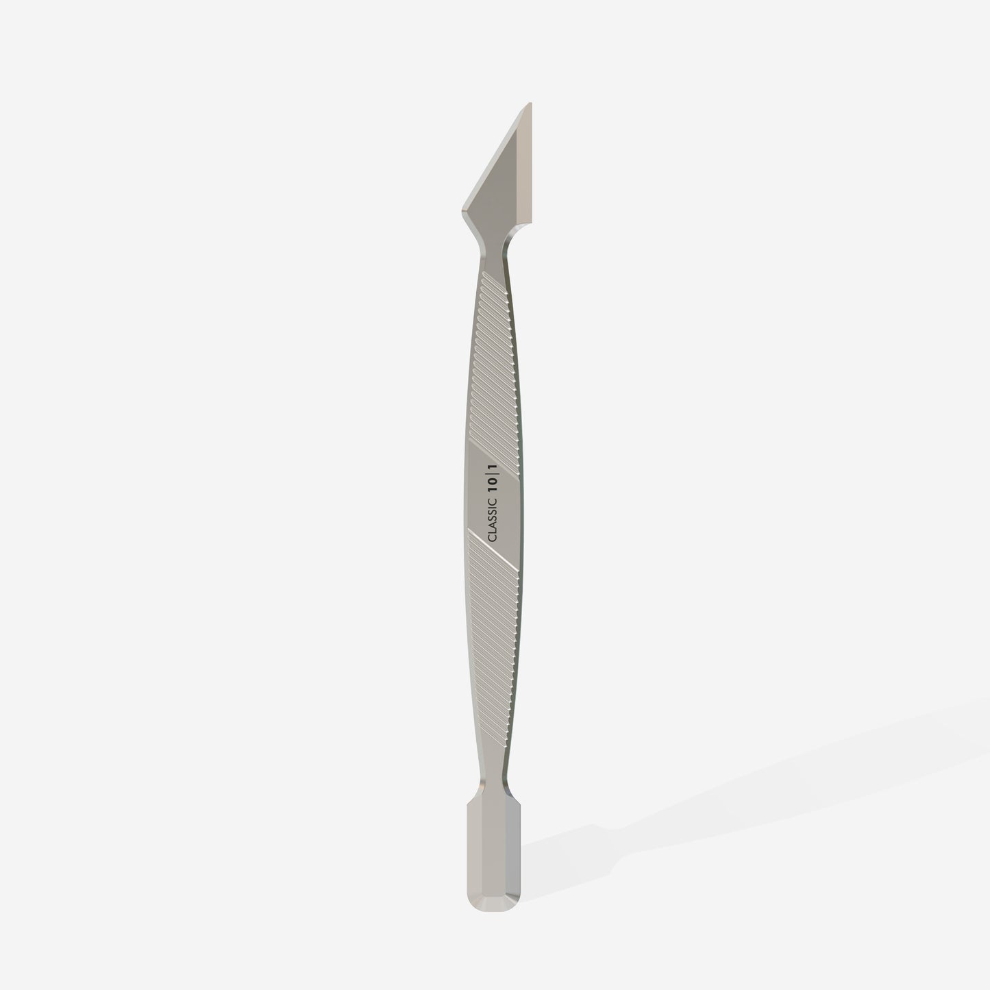 STALEKS Manicure pusher, flat CLASSIC 10 TYPE 1 (rounded narrow pusher and cleaner) (PC-10/1)
