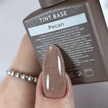 HEYLOVE Tint Base with Shimmer Pecan, 15ml