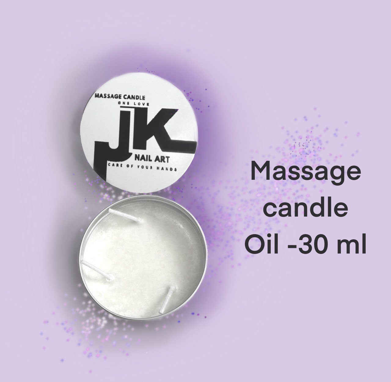 Massage Candle JK Nail Art, 30 g