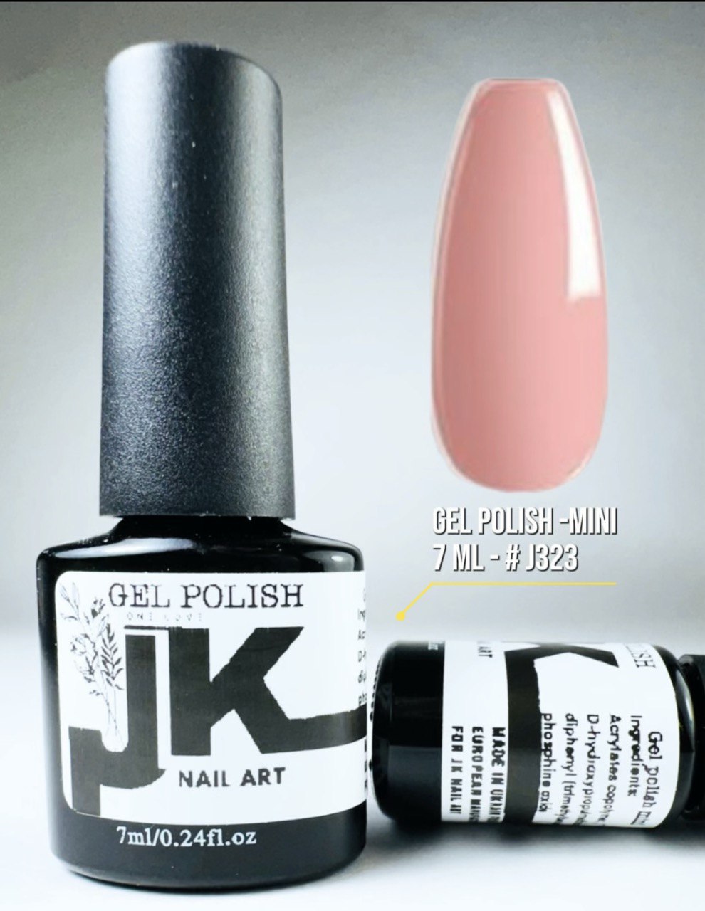 Gel Polish 323 JK Nail Art, 7 ml