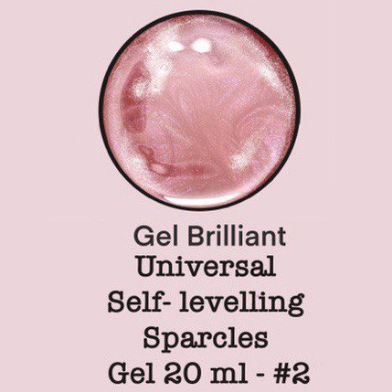 Gel Brilliant 2 JK Nail Art, 20 ml