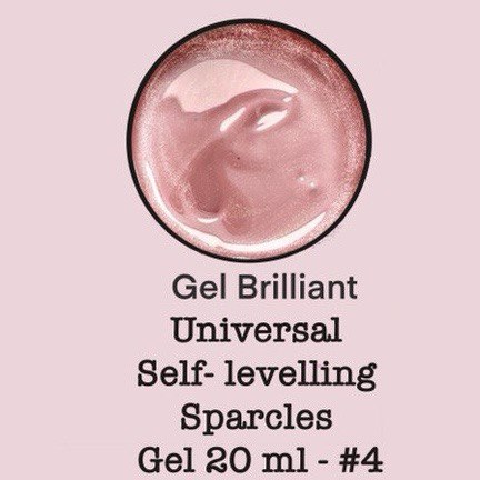 Gel Brilliant 4 JK Nail Art, 20 ml