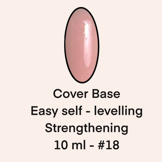 Base Cover 18 JK Nail Art, 10 ml