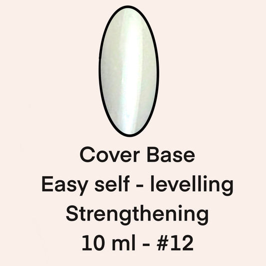 Base Cover 12 JK Nail Art, 10 ml