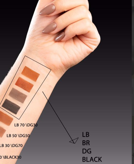 ZOLA Eyebrow and eyelash TATTOO TINT, 15 ml