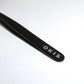 OKIS Brow Eyebrow tweezers sharp point for thinning /black